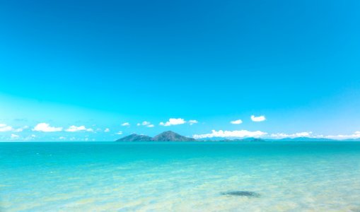 Ocean, Summer, Blue sky