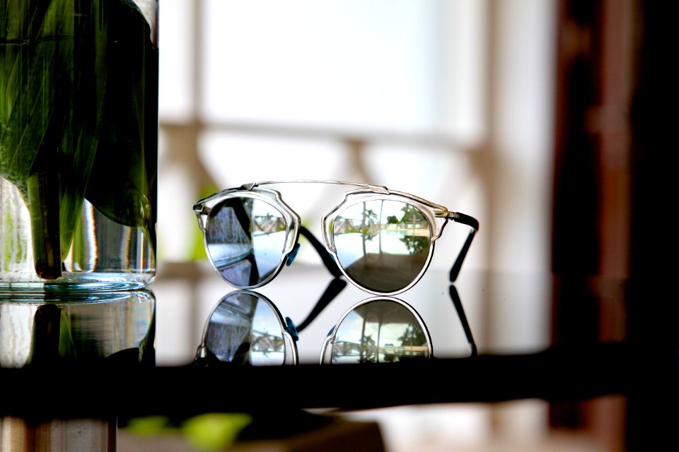 Vacation, Reflection, Sunglasses