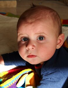 Surprised eyes child