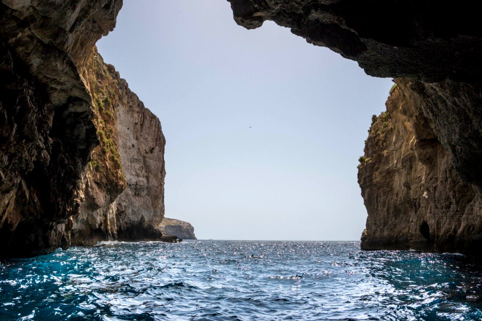 Malta, Blue grotto boat service, Qrendi