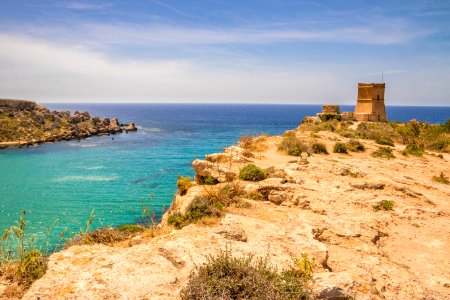 Malta, Cliffs, Sea photo