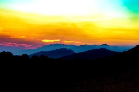 Crete, Greece, Sunset photo