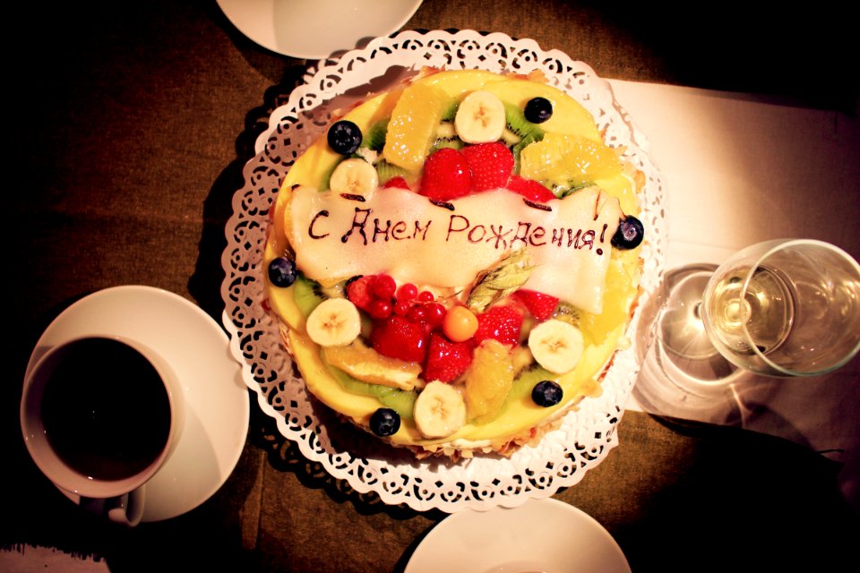 Typography, Fruit, Table