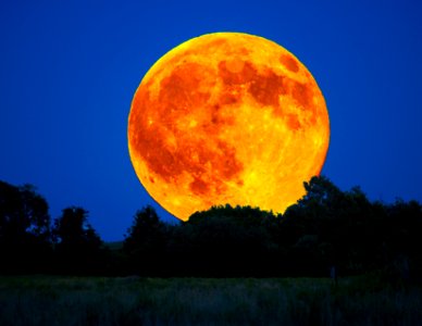 Full moon, Buck moon, Night sky