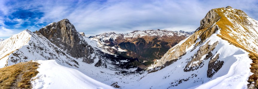 glacier mountain under cloudy sky