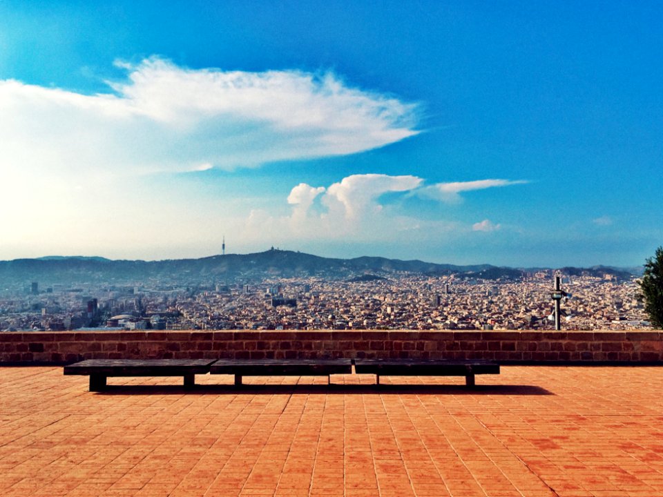Barcelona, Spain, Parc de montjuc