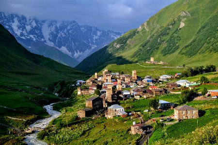 Georgia, Ushguli, Ushgali photo