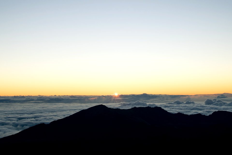 Haleakala, Hike, Sun