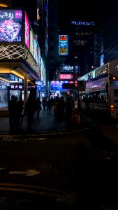 Hong kong, Dark, Street photo