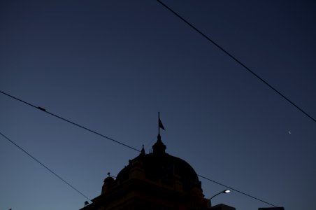 Melbourne, Flinders street railway station, Australia