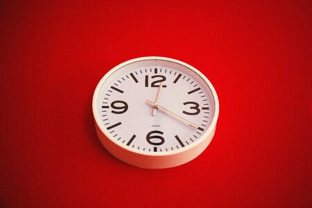 Time wall clock clock shield