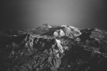Alps, Black white, Mountain photo