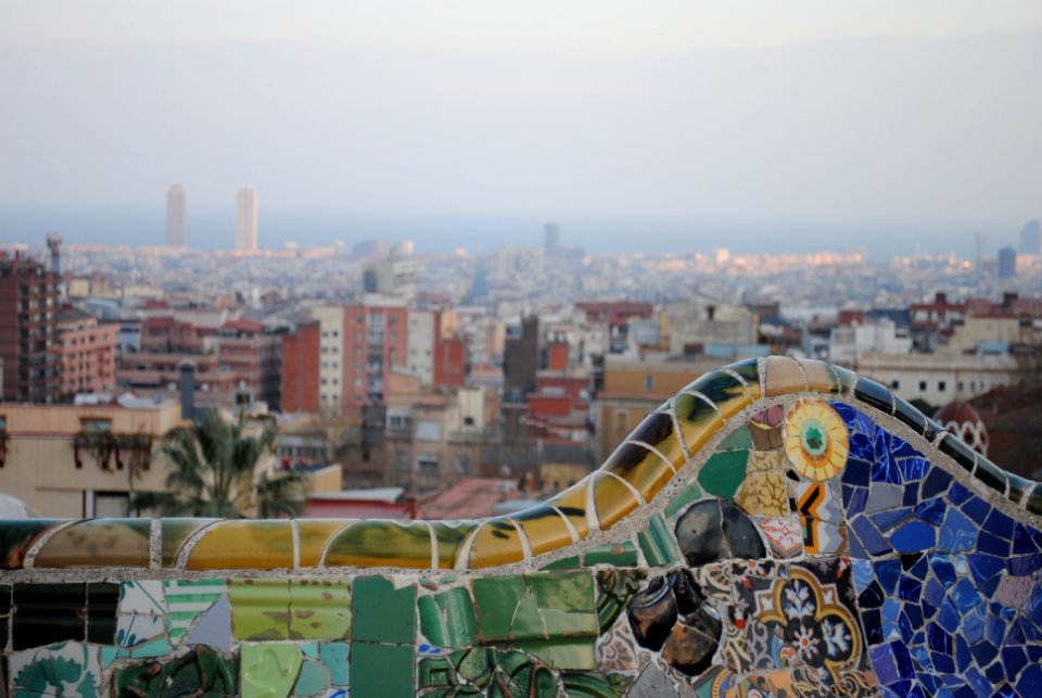 Park g ell, Barcelona, Spain