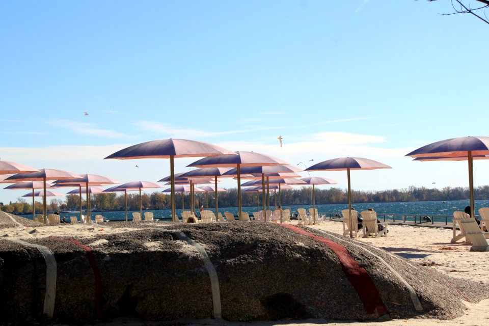 Sugar beach, Toronto, Canada