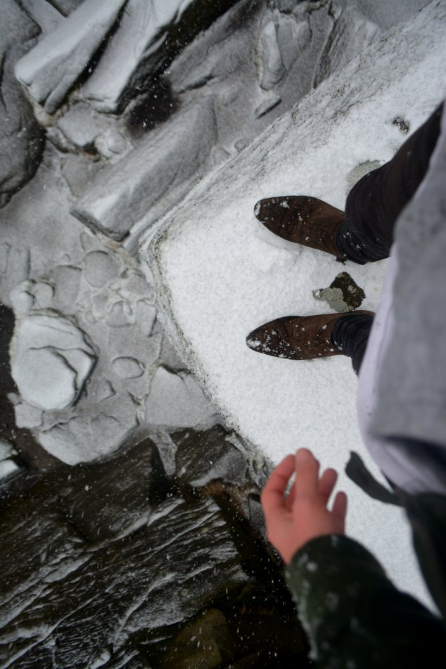 Rocks, Cold, Cliff