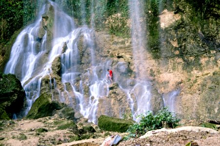Water, Rocks, Waterfall