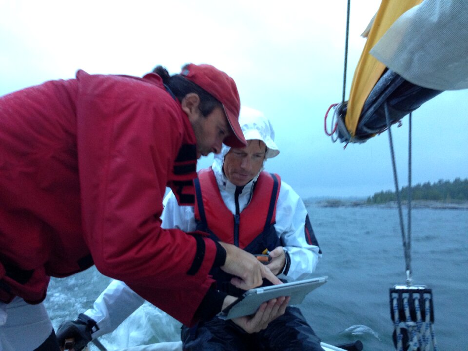 Navigation people sailing