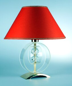 Table lamp lamp glass