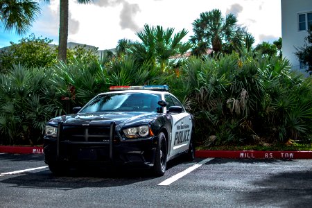 West palm beach, United states, Police vehicle photo