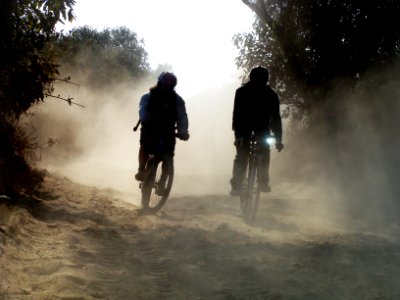 Road, Dust, Volcn photo