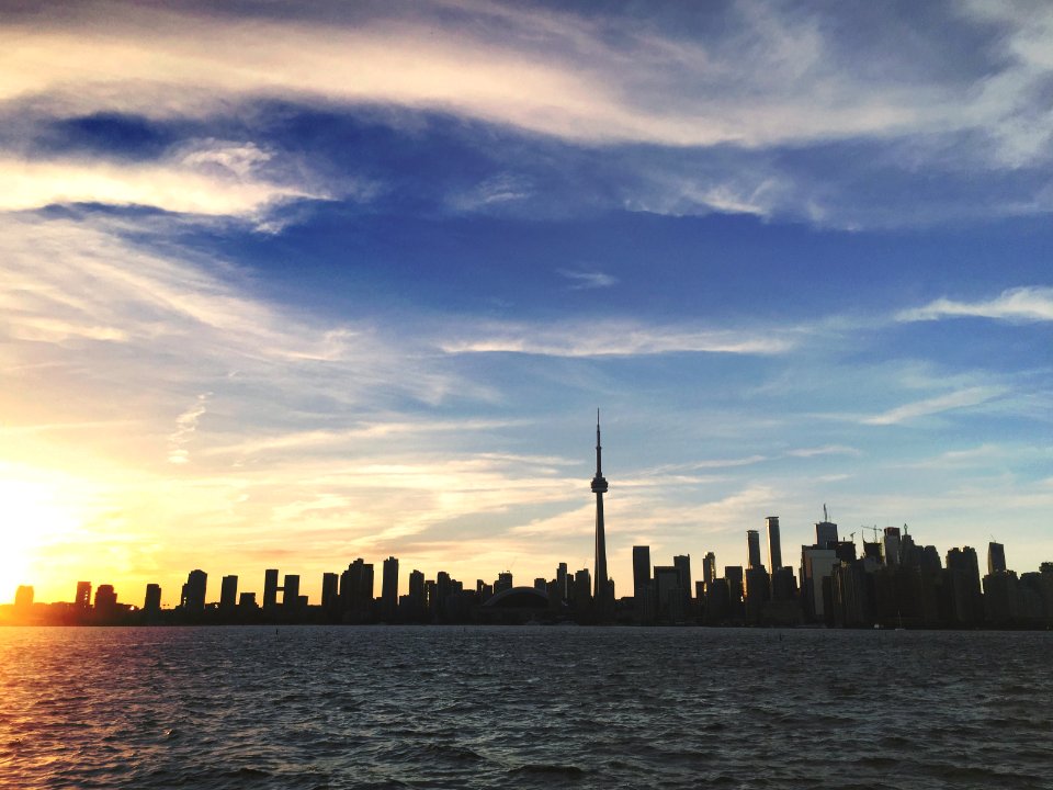 Toronto, Sunset, Canada