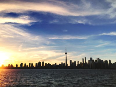 Toronto, Sunset, Canada