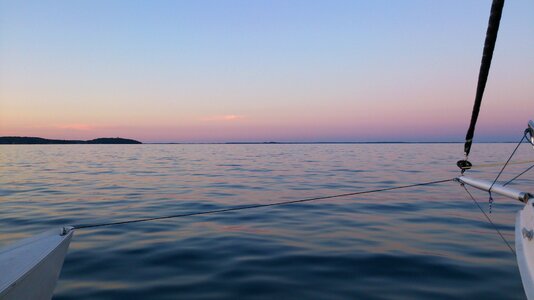 Archipelago stockholm sunset