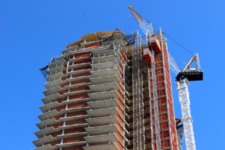 Crane, Construction, Building