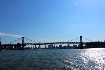 Williamsburg bridge, United states, Watter photo