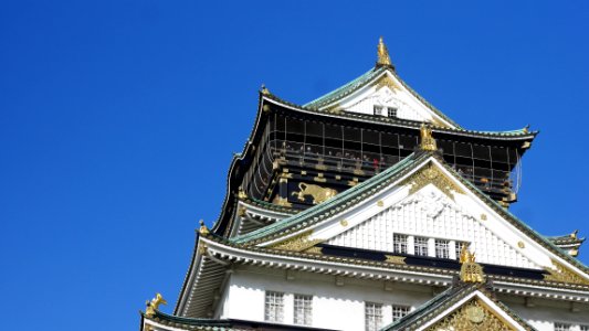 Osaka castle, Sakashi, Japan