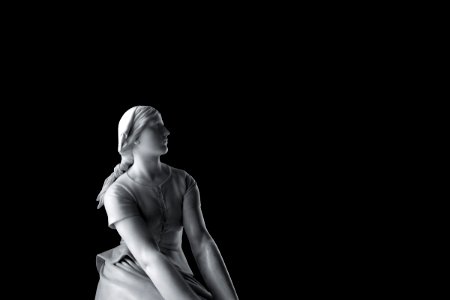 France, Chantilly, Sculpture