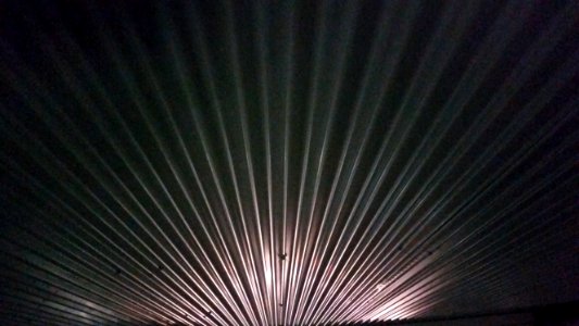 Convergent, Light flare, Corrugated