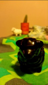 Cactus, Black sheep, Figurine photo