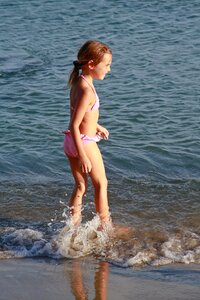Sand sea children's games