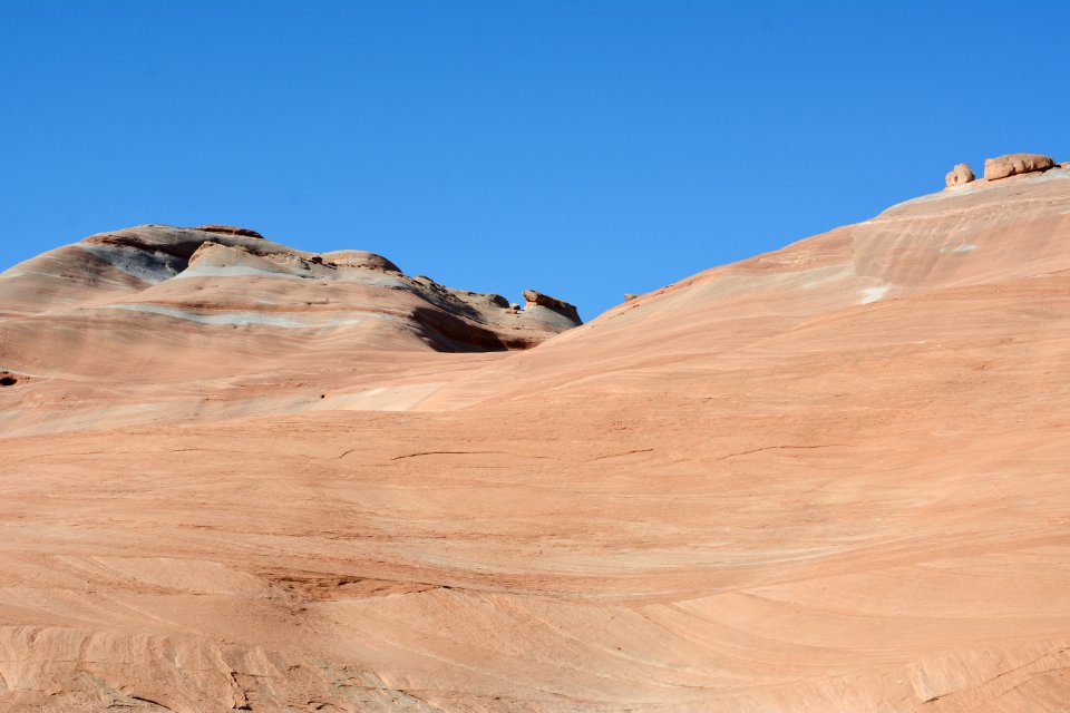 Lake powell, United states, Blue sky