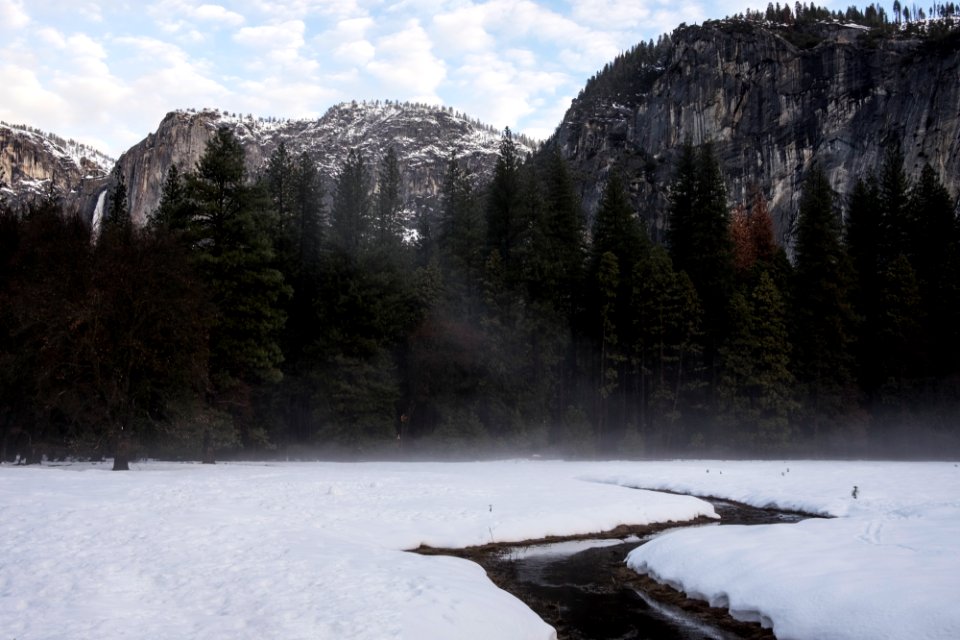 Yosemite valley, United states, Upper yosemite falls