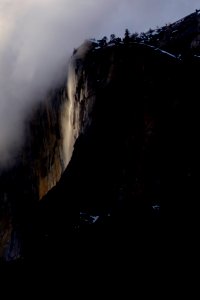 Yosemite valley, United states, Firefall photo