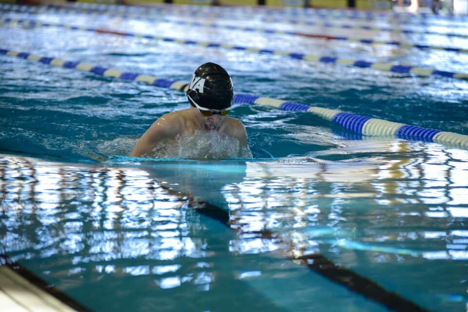 Strecke brust schwimmen ziel