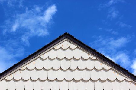 Shingles, Roof, House photo