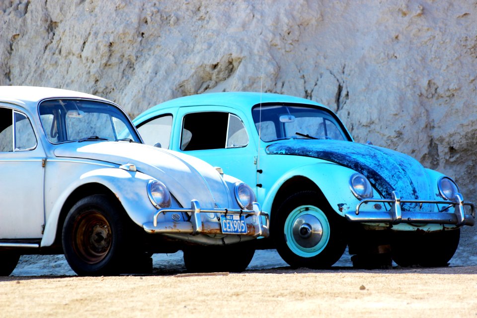 Desert, License plate, Beatle