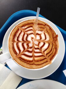 Coffee cup dessert