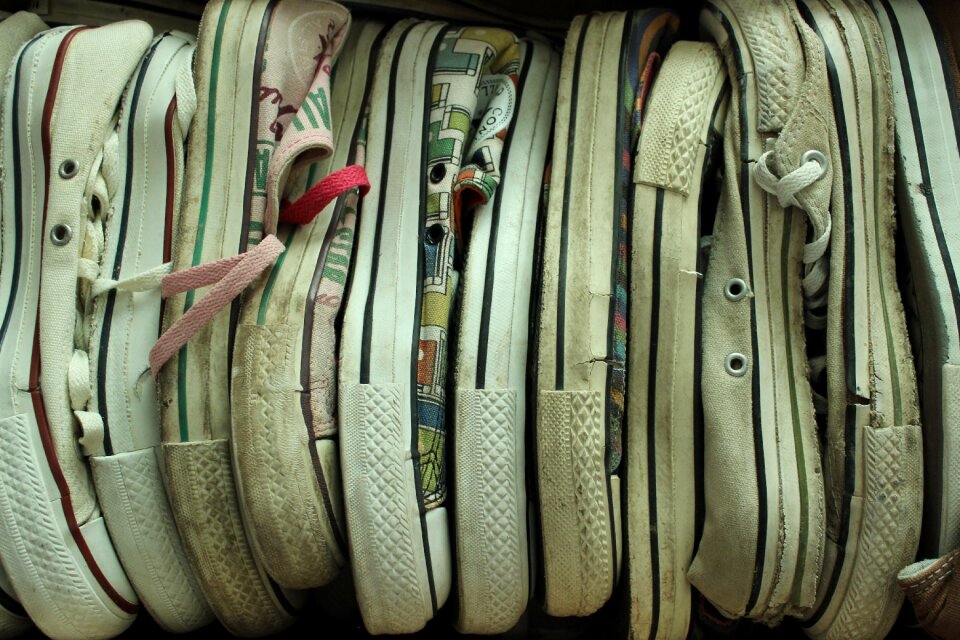 Shoes conversky old shoes