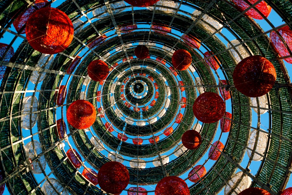 Colours, Art, Christmas tree
