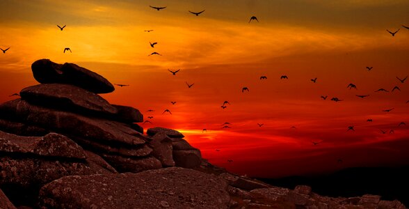 Geology outcrop landscape