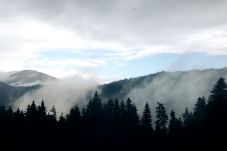 Cloud, Mountain, Wilderness photo