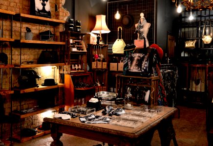 assorted items at the shop