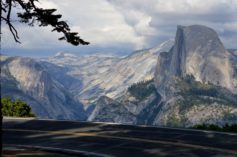 Glacier point road, Yosemite national park, United states