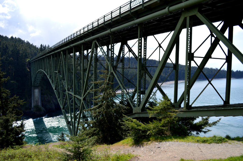 Deception pass bridge, Oak harbor, United states