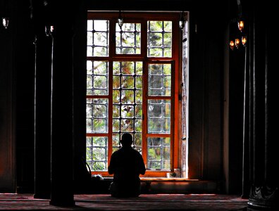 Istanbul mosque prayer