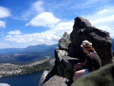 Echo lake, United states, Rocks